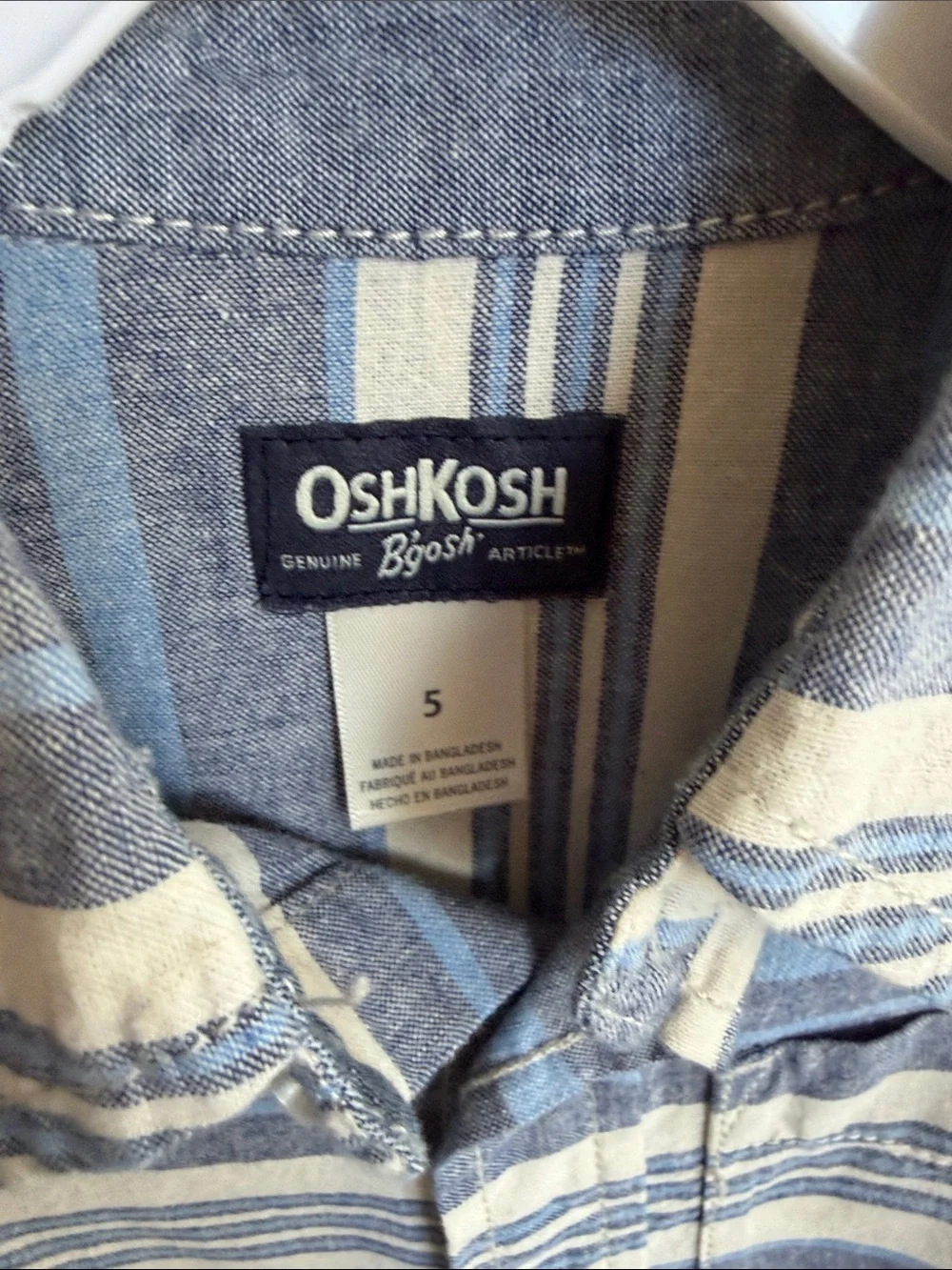 OshKosh Bgosh classic button